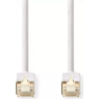 Nedis CAT6-verkkokaapeli | RJ45-uros | RJ45-uros - S/FTP | 5,00 m | sisäkäyttö | pyöreä | LSZH | valkoinen | laatikko (CCGB85221WT50)