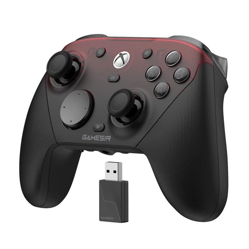 GameSir G7 Pro BK TRI-MODE -ohjain musta ja punainen
