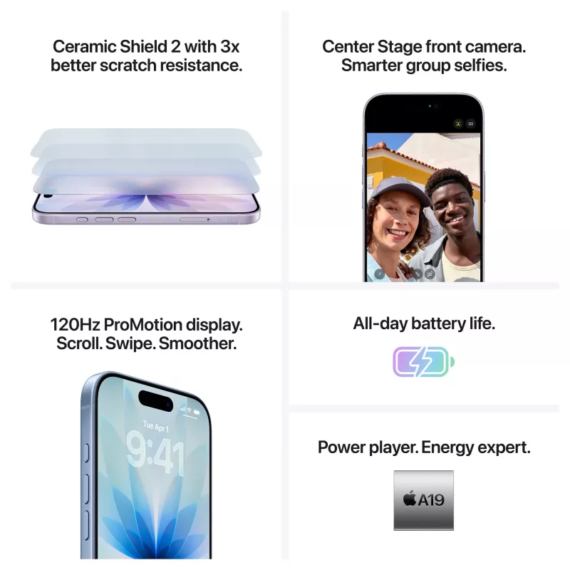 Apple iPhone 17 musta - älypuhelin - 256 GB