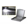 ATEN CL1000M KVM-kytkin rack-asennus, musta