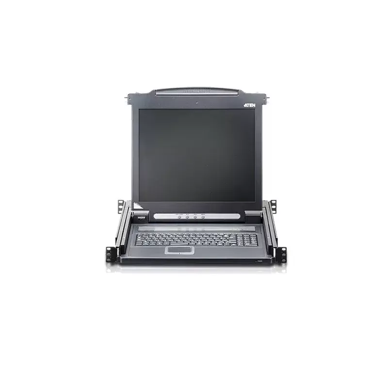 ATEN CL1000M KVM-kytkin rack-asennus, musta
