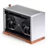 Jonsbo T9 Schwarz PC-kotelo Mini-kotelo ITX PCIe 5.0 riserkaapeli - musta (T9 Schwarz PCIE 5.0)