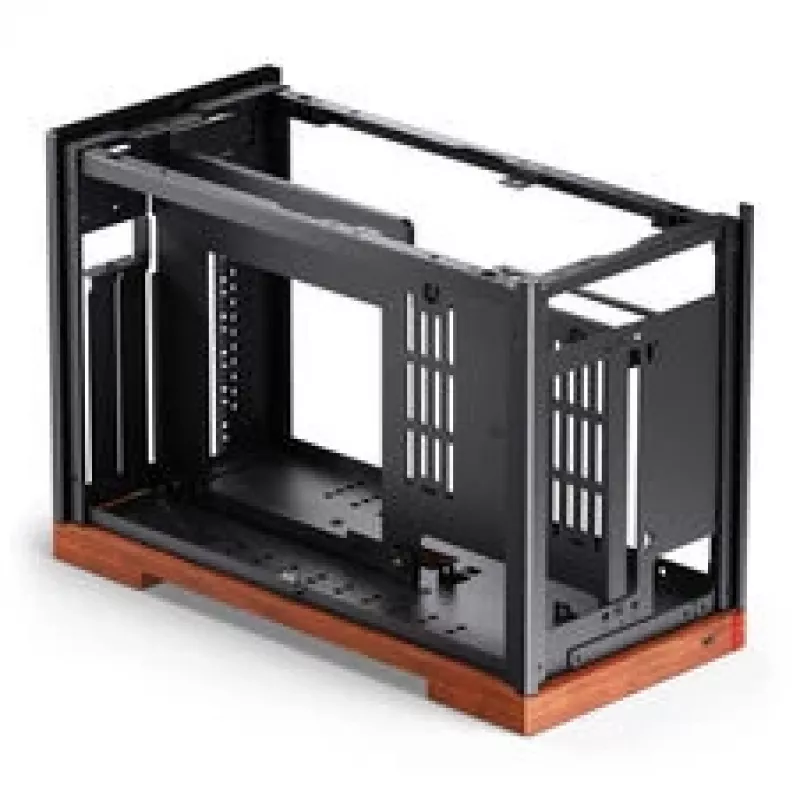 Jonsbo T9 musta PC-kotelo Mini-kotelo ITX PCIe 5.0 -riserkaapeli - hopea (T9 SILVER PCIE 5.0)