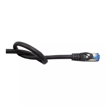 RNS® SmartFLEX-patchkaapeli, Cat.6A, S/FTP, PiMF, halogeeniton, 500MHz, musta, 1m, Good Connections® (8060-SF010S)