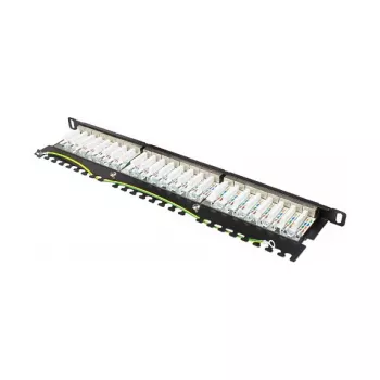 Alcasa GC-N0136 - Gigabit Ethernet - RJ45 - Cat6 - 22/26 - musta - teräs (GC-N0136)