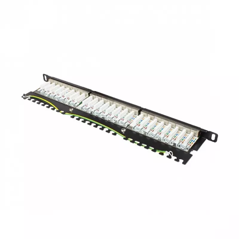 Alcasa GC-N0136 - Gigabit Ethernet - RJ45 - Cat6 - 22/26 - musta - teräs (GC-N0136)