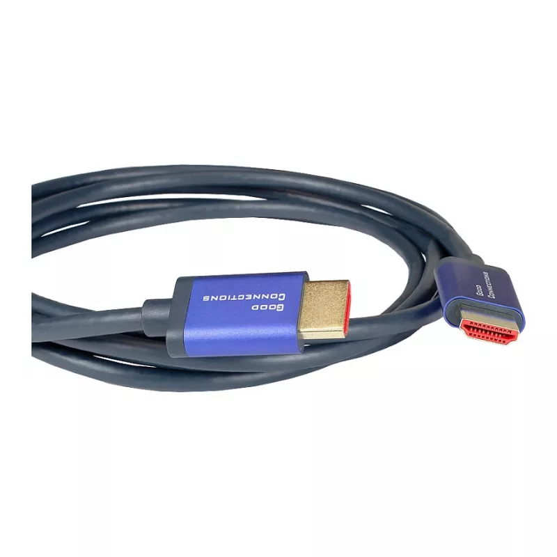 Good Connections 4521-SF020B – 2 m – HDMI Type-A (Standard) – HDMI Type-A (Standard) – 48 Gbit/s – Audio Return Channel (ARC) – sininen