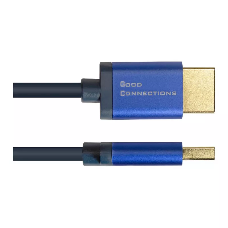 Good Connections 4521-SF020B – 2 m – HDMI Type-A (Standard) – HDMI Type-A (Standard) – 48 Gbit/s – Audio Return Channel (ARC) – sininen