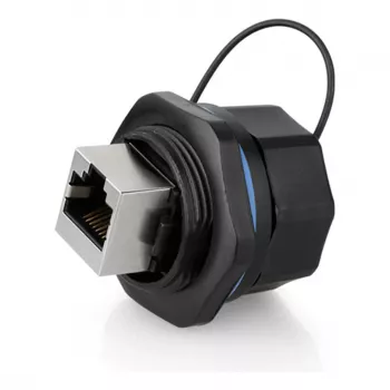 Alcasa IC06-R103 - RJ45 - musta - kupari - muovi - silikageeli - IP65 - IP67 - -40 - 80 °C (IC06-R103)