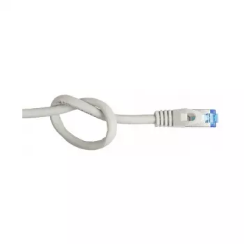 RNS® patchkaapeli SmartFLEX, Cat.6A, S/FTP, PiMF, halogeeniton (LSZH), 500 MHz, CU, harmaa, 10 m, Good Connections® (8060-SF100)