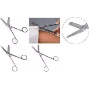 Ensiapuleikkuri First Aid Only P-96028, 16,0 cm, ruostumaton teräs, hopea