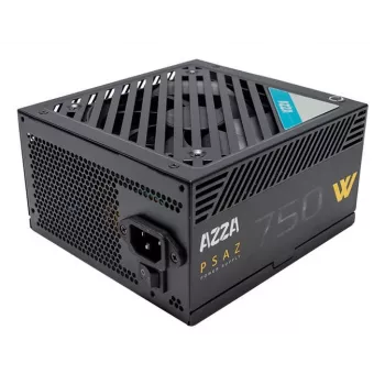 Virtalähde AZZA PSAZ-750W 750 W 20+4 pin ATX 80 PLUS Bronze musta, ei-modulaarinen