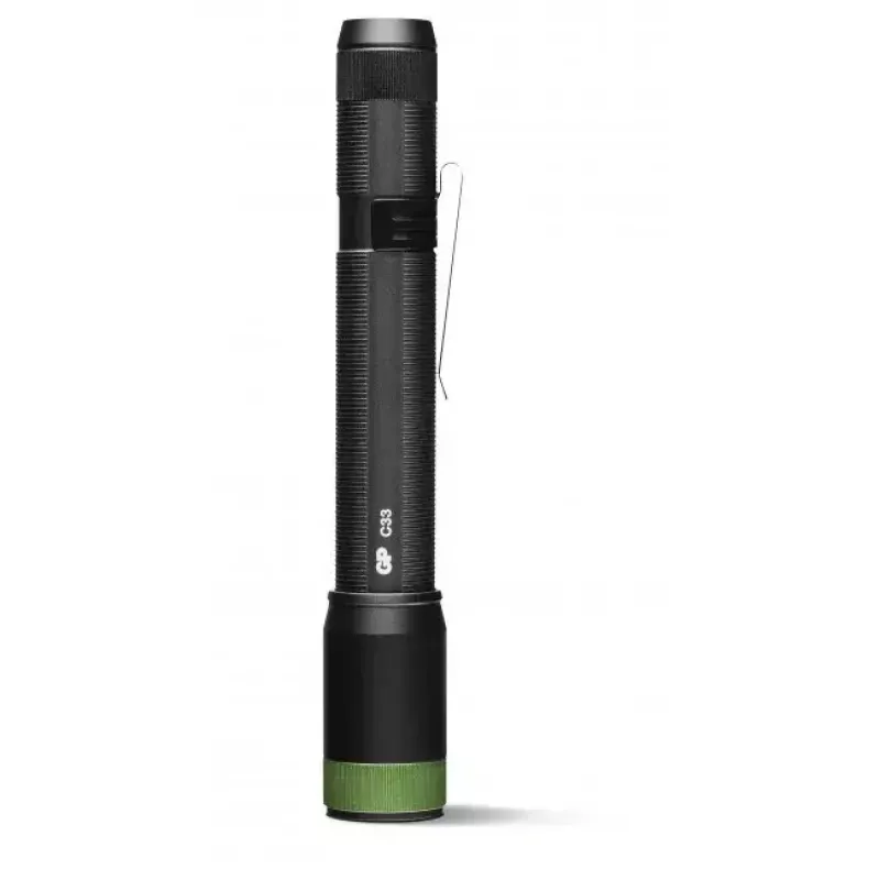 Taskulamppu GP Lighting C33 musta vihreä