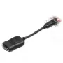 HP - DVI-sovitin - DisplayPort (uros) - DVI-D (naaras) - musta - malleihin Quadro FX 3800 (481409-001,FH973AA)
