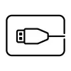 HP Wired Desktop 320K -näppäimistö täysikokoinen USB-kalvonäppäimistö musta