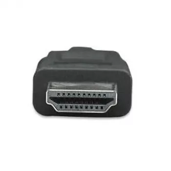 Manhattan – video-/ääni-/verkkokaapeli – HDMI – HDMI, 19-napainen (M) – HDMI, 19-napainen (M) – 15 m – suojattu – (HDMI 1.4) – musta (323260)