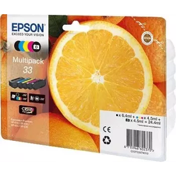 Patruuna Epson Ink C13T33374011/33 monipakkaus BK PBK C M Y
