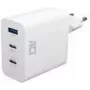 ACT USB-C/USB-A -laturi 65W 3-porttinen Power Delivery PPS QuickCharge GaNFast