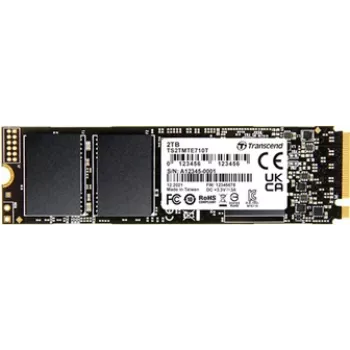 Transcend MTE710T - SSD - 256 GB - sisäinen - M.2 2280 (Double-Sided) - PCIe 4.0 x4 (NVMe) (TS256GMTE710T)