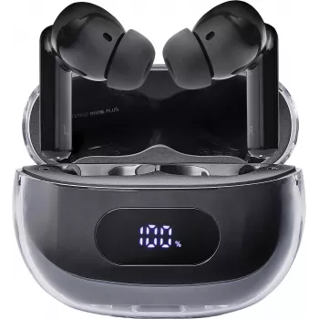 Intenso Buds Earphone Plus T310AE musta kuulokkeet True Wireless Stereo (TWS) in-ear puhelut/musiikki/urheilu/päivittäinen käyttö USB Type-C Bluetooth musta (3720310)