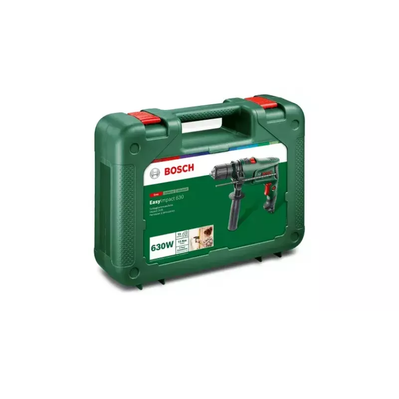 Pistoolikahvainen porakone Bosch Easy Impact 630, 630W, 3000 RPM