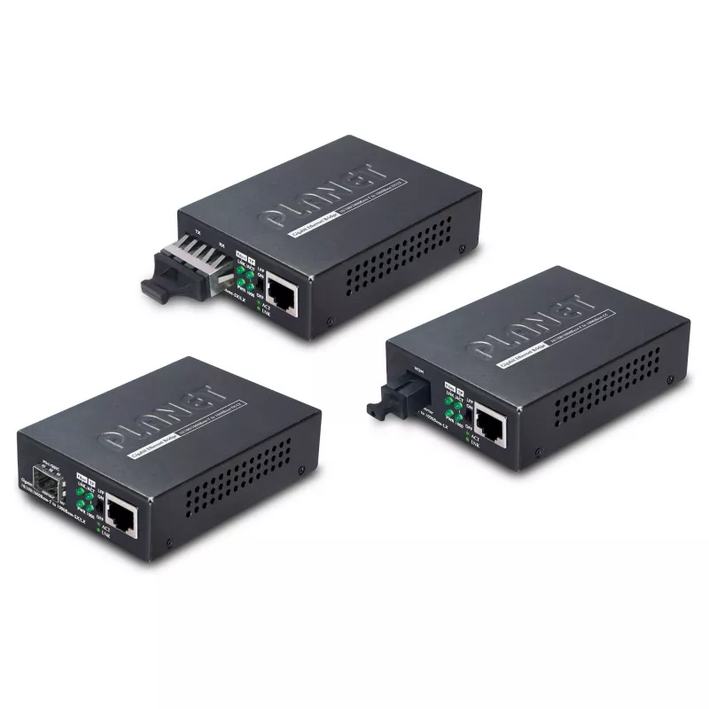 Planet GT-806B15 - mediakonvertteri - GigE - 10Base-T, 1000Base-LX, 100Base-TX, 1000Base-T - RJ-45 /