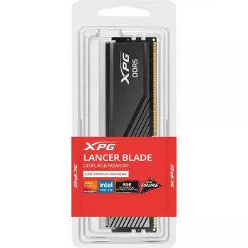 Työpöytä DDR5 24 GB ADATA XPG Lancer Blade RGB DIMM 6000 MT/s, CL36, musta, INTEL XMP