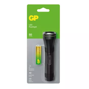 Käsivalaisin GP Lighting 450066 musta 50 lm 30 m 24 h