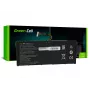 Kannettavan akku Green Cell ASUS A555 F555 K555 R556 X555, LiPo 4000 mAh, 7,6 V, 4 kennoa, musta