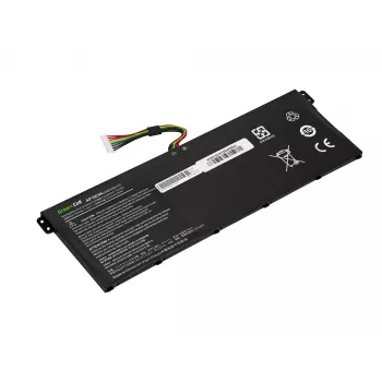Kannettavan akku Green Cell ASUS A555 F555 K555 R556 X555, LiPo 4000 mAh, 7,6 V, 4 kennoa, musta