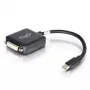 C2G Mini DisplayPort - DVI -sovitin 20 cm Thunderbolt - DVI-D musta