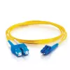 C2G InfiniBand-kuitu-kaapeli 2 m LC SC OFNR keltainen