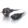 C2G virtakaapeli 3 m 16 AWG IEC320C13 - CEE7/7