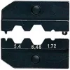 Knipex puristusprofiilit RG 58, 59, 62, 71, 223 koaksiaaliliittimet 97 49 40 (97 49 40)