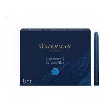 Täytekynän patruuna Waterman S0110860 sininen