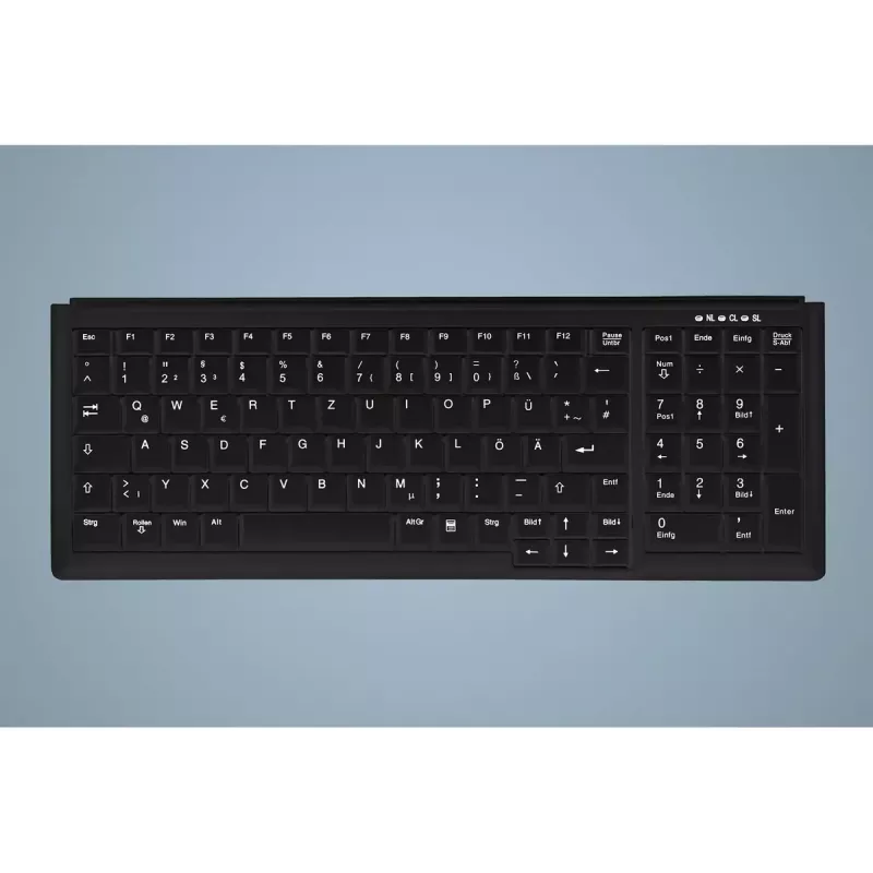 Active Key AK-7000 näppäimistö yleismalli USB QWERTY US International musta