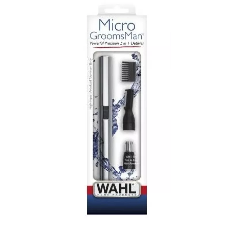 Wahl 05640 bikinitrimmeri, musta/hopea