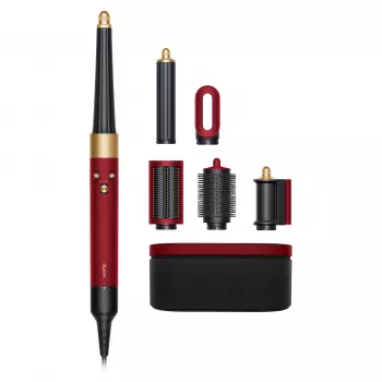 Airwrap i.d. Straight + Wavy Limited Edition, monitoimistyler punainen/kulta, Bluetooth