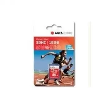 AgfaPhoto High Speed - flash-muistikortti - 16 GB - SDHC-muistikortti (10426)