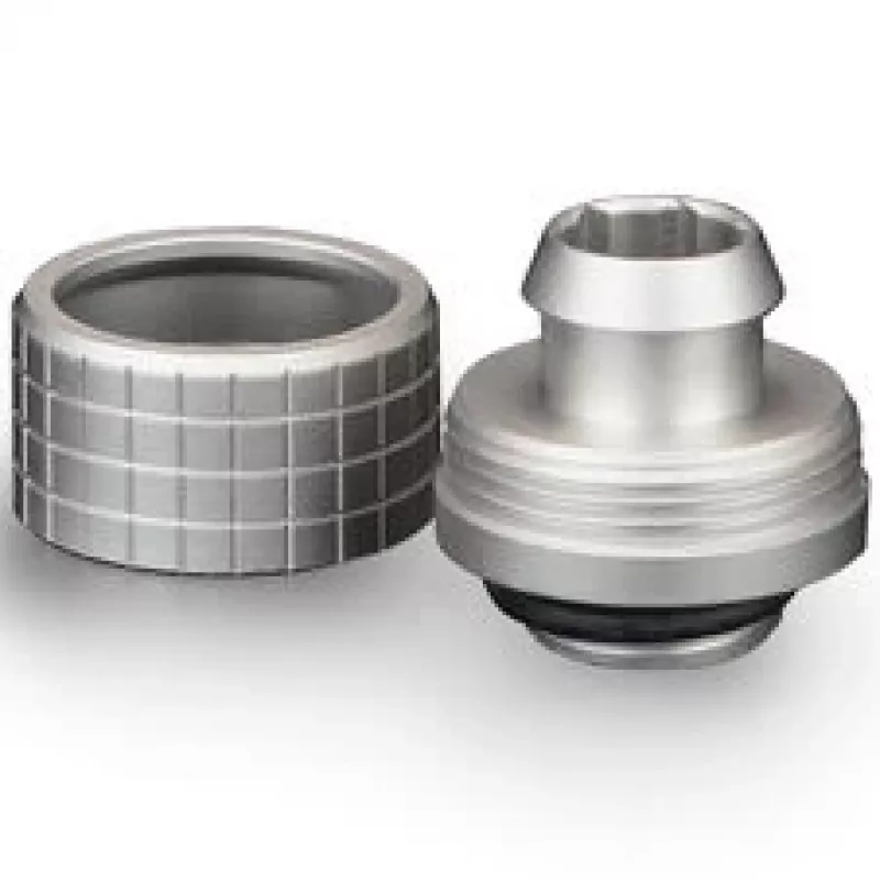 Thermal Grizzly DeltaMate Compression Fitting ST16, messinki G1/4, nikkeli, 6 kpl:n pakkaus (TG-DM-FIT-6201)