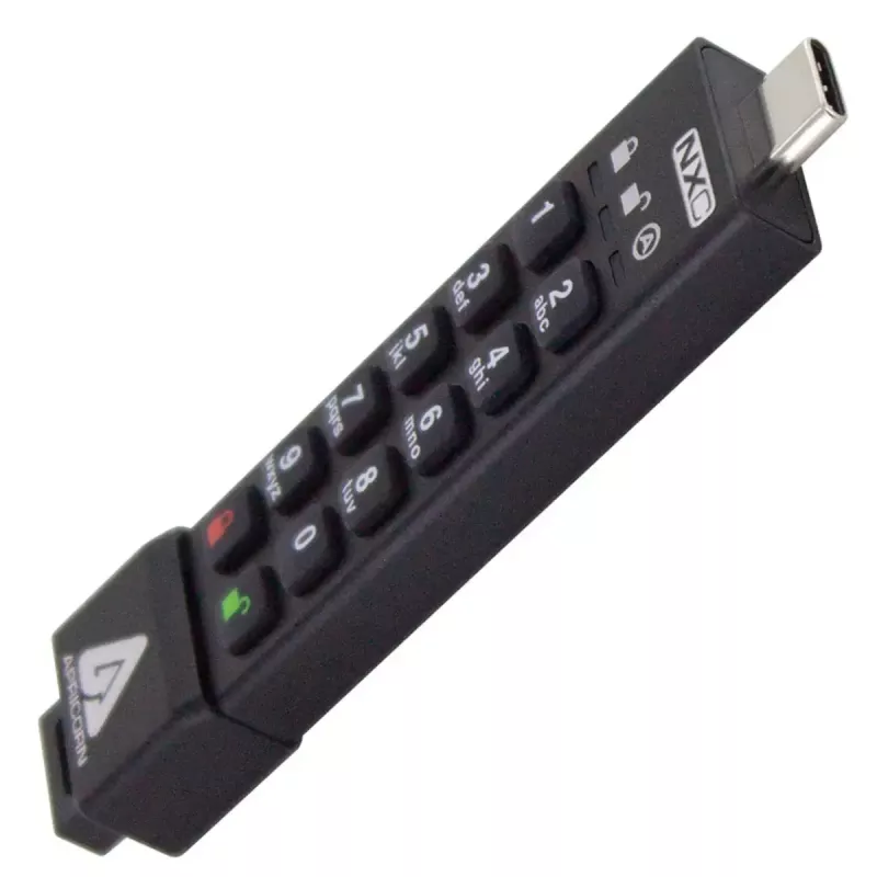 USB-muistitikku Apricorn 64GB USB Type-A 3.2 Gen 1 Aegis Secure Key 3NXC