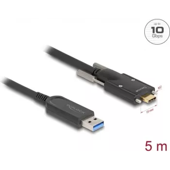 Aktiivinen optinen kaapeli DeLOCK 83200 USB 10 Gbit/s Type-A - Type-C 5 m