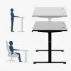 Työpöytä mark adler Leader 7.3 musta – korkeussäädettävä ergonominen työasema
