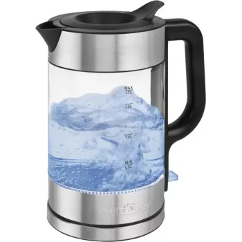 Vedenkeitin ProfiCook PC-WKS 1322 G — 1,7 L, 2200 W, lasi ja ruostumaton teräs, johdoton