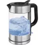 Vedenkeitin ProfiCook PC-WKS 1322 G — 1,7 L, 2200 W, lasi ja ruostumaton teräs, johdoton