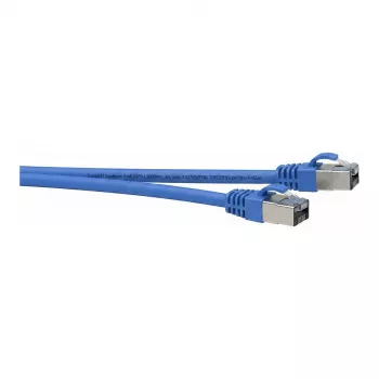 Synergy21 verkkokaapeli RJ45, CAT8.1 2000 MHz, 3 m, sininen, S-STP(S/FTP), TPE/LSZH(SuperFlex), AWG26,