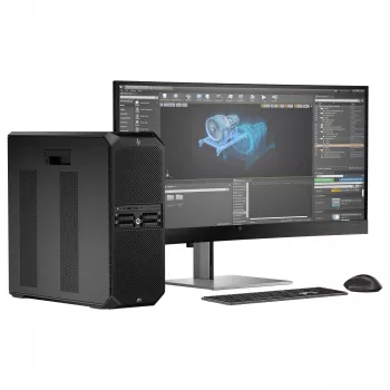 HP Z6 G5 A työasema AMD Threadripper Pro 7955WX, 64GB RAM, 2000GB SSD, Win11Pro