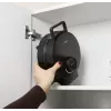 Clatronic WA 3832 sydänvohvelirauta, musta