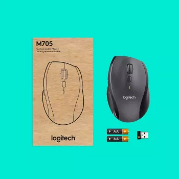 Logitech Marathon M705 hiiri langaton USB musta