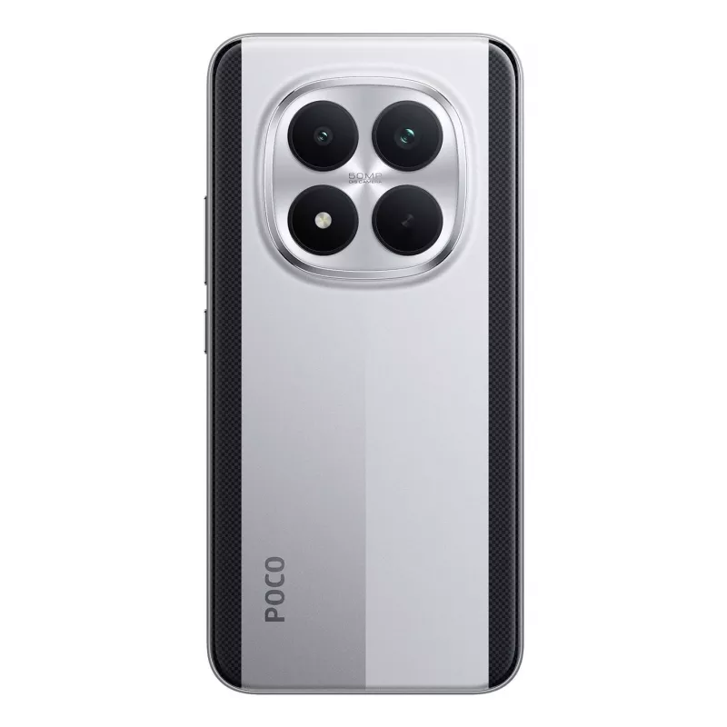 Älypuhelin POCO M8 Pro 5G — POCO-merkki, 8 GB RAM, 256 GB tallennustila, hopea